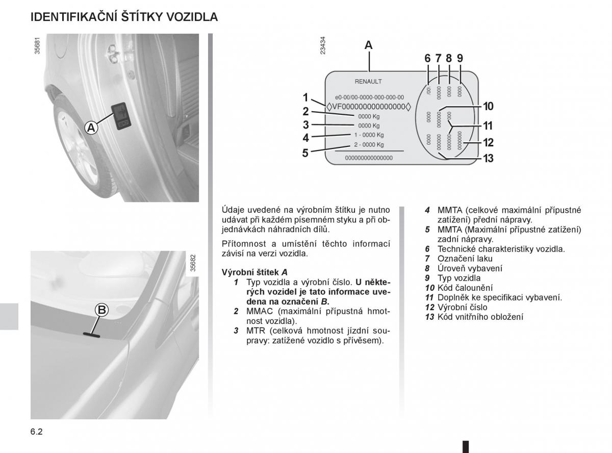 Renault Clio III 3 navod k obsludze / page 202