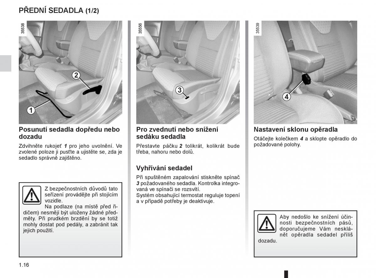 Renault Clio III 3 navod k obsludze / page 22