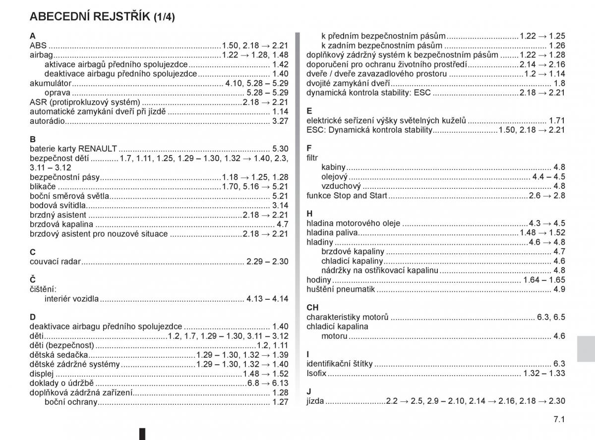 Renault Clio III 3 navod k obsludze / page 221