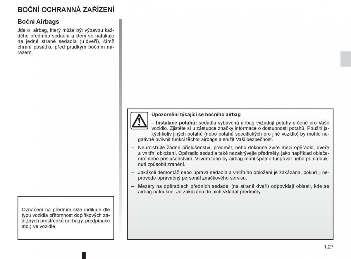 Renault Clio III 3 navod k obsludze / page 33