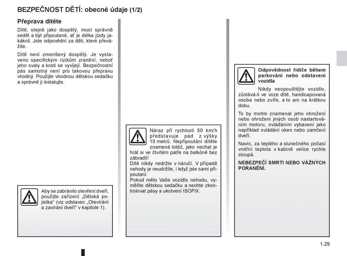 Renault Clio III 3 navod k obsludze / page 35