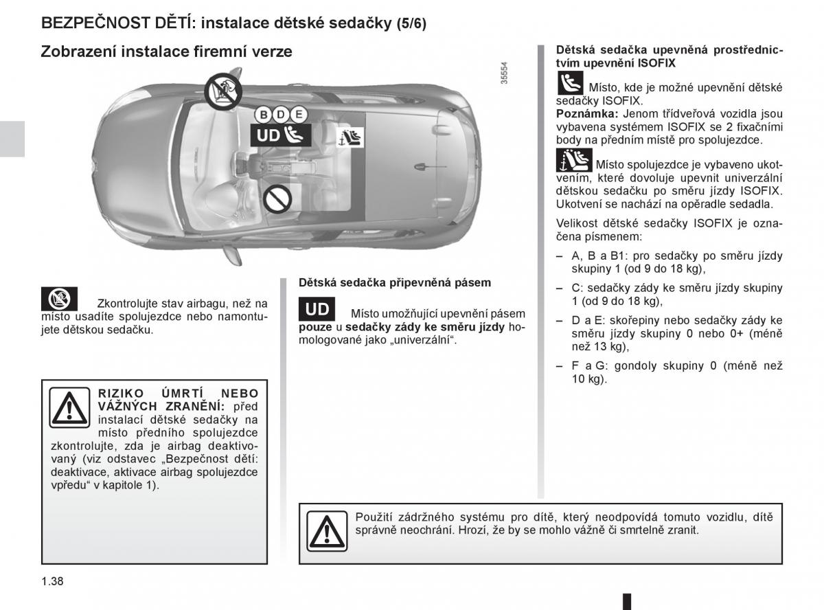 Renault Clio III 3 navod k obsludze / page 44