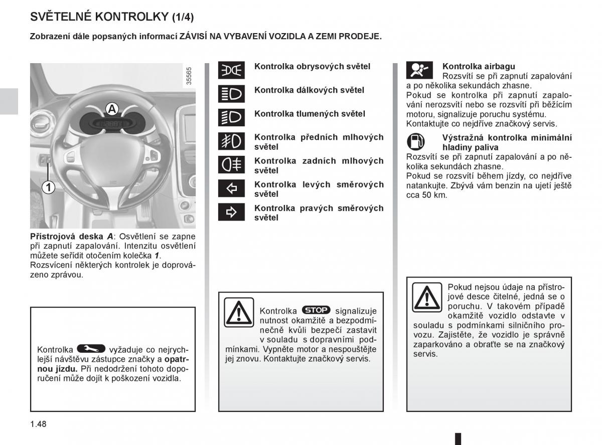 Renault Clio III 3 navod k obsludze / page 54