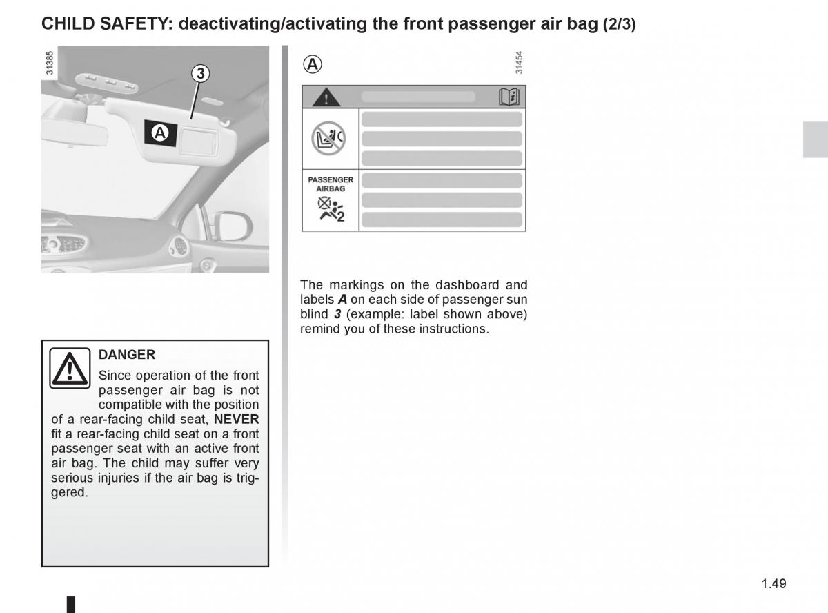 Renault Clio III 3 owners manual / page 55