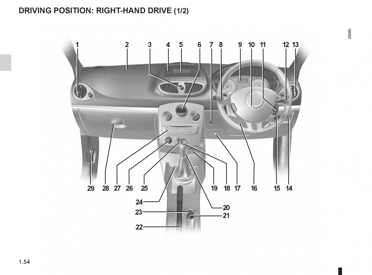 Renault Clio III 3 owners manual / page 60