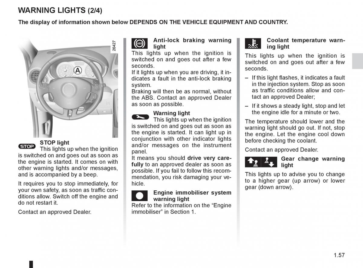 Renault Clio III 3 owners manual / page 63