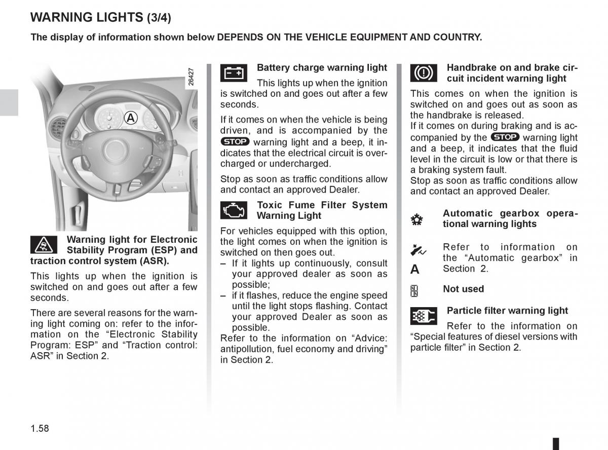 Renault Clio III 3 owners manual / page 64