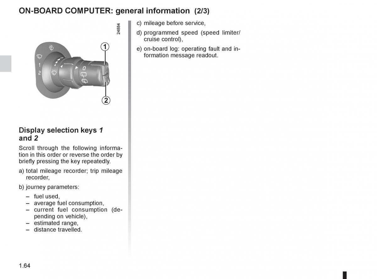 Renault Clio III 3 owners manual / page 70