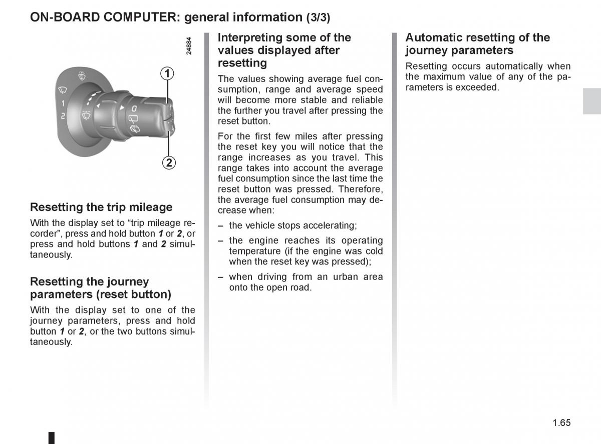 Renault Clio III 3 owners manual / page 71