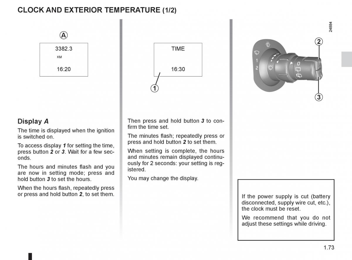 Renault Clio III 3 owners manual / page 79