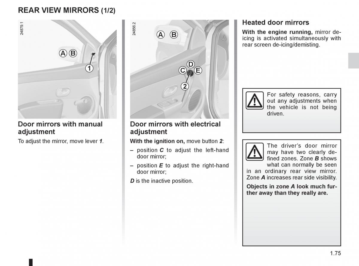 Renault Clio III 3 owners manual / page 81