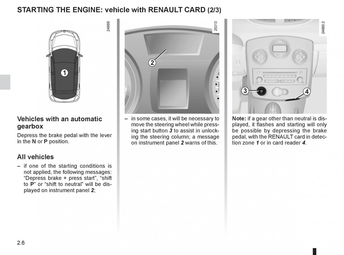 Renault Clio III 3 owners manual / page 100