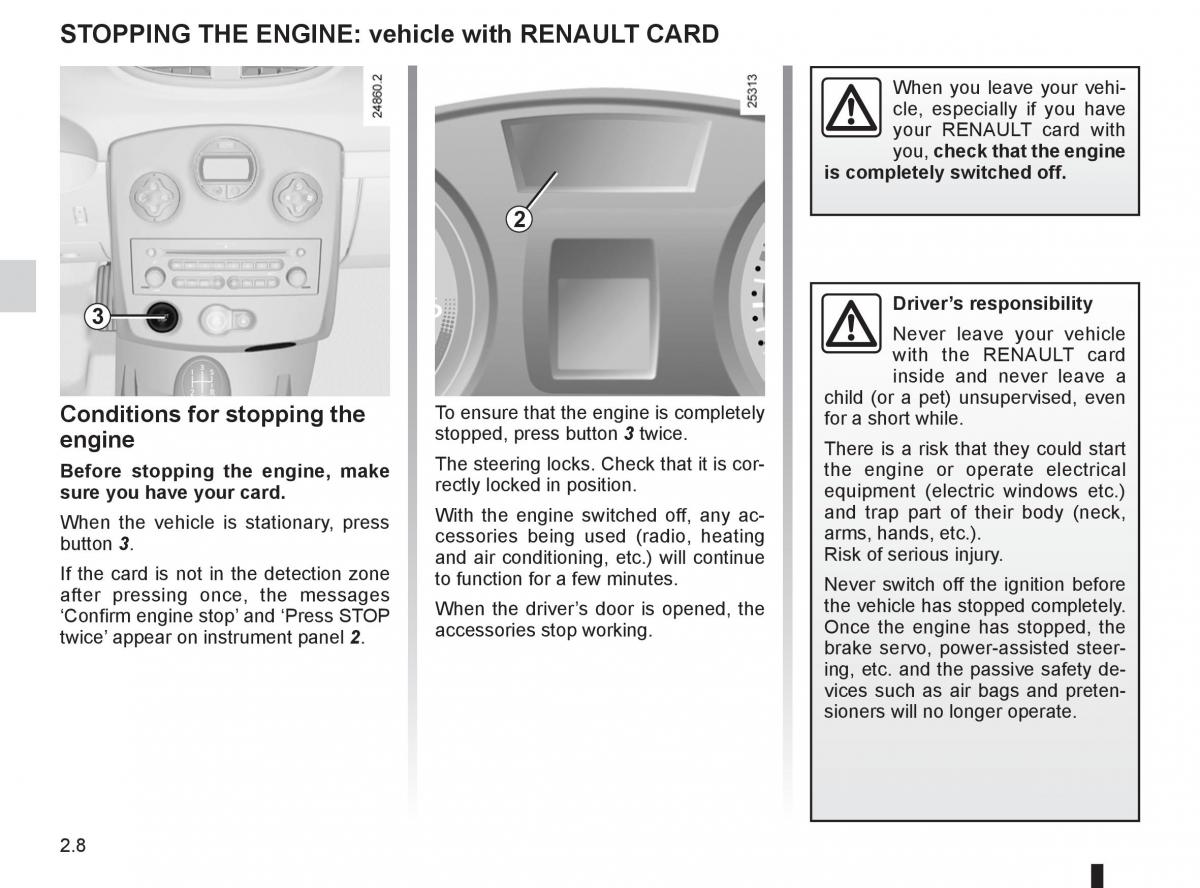 Renault Clio III 3 owners manual / page 102