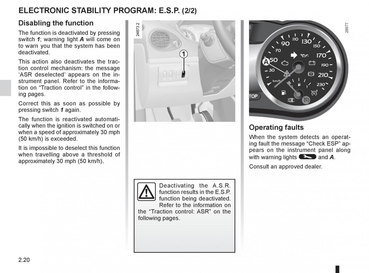 Renault Clio III 3 owners manual / page 114