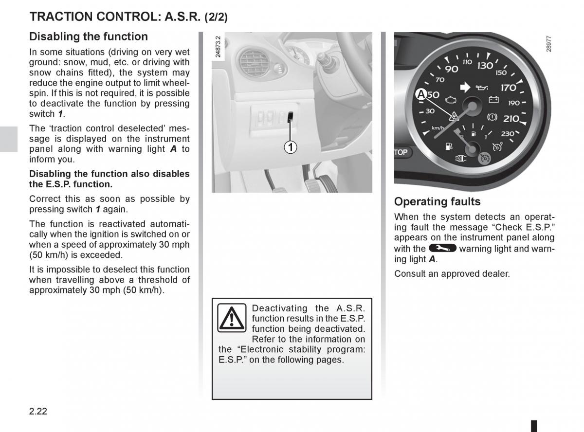 Renault Clio III 3 owners manual / page 116