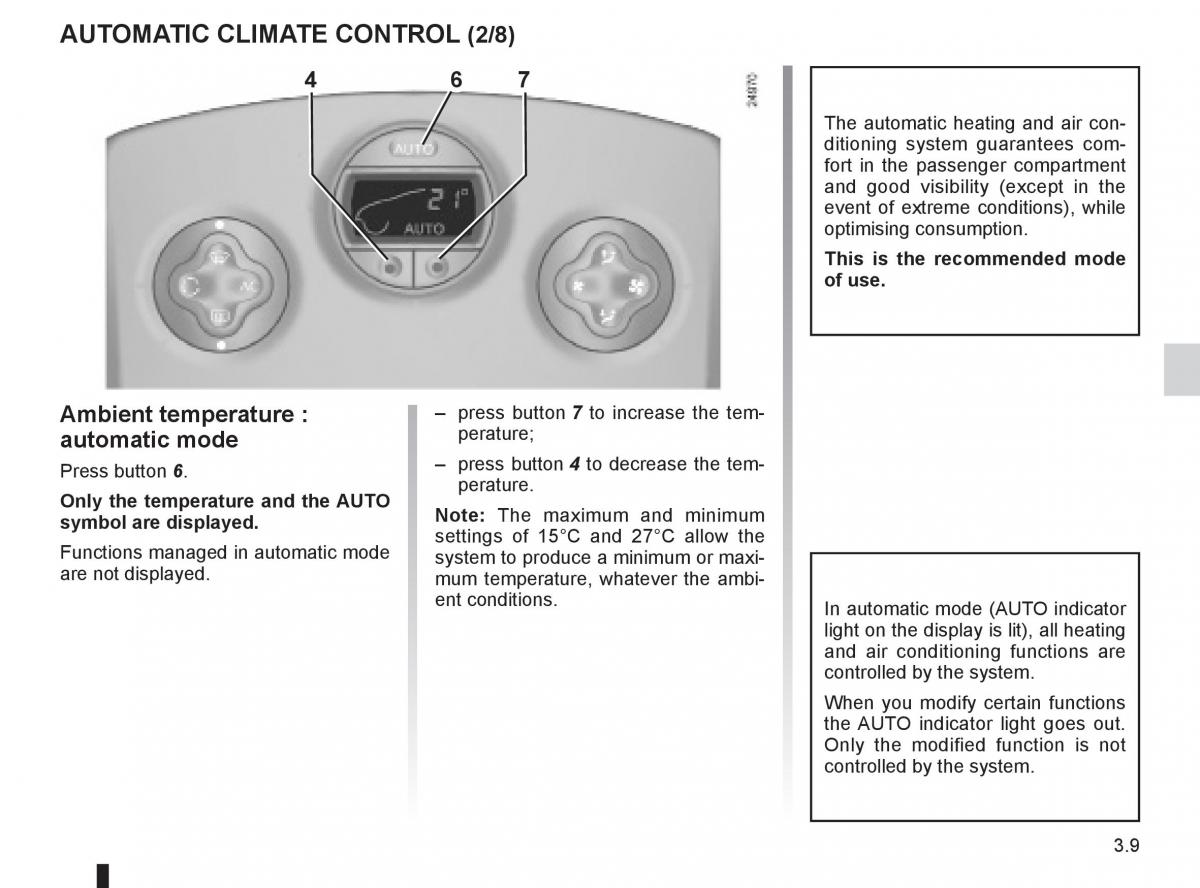 Renault Clio III 3 owners manual / page 139