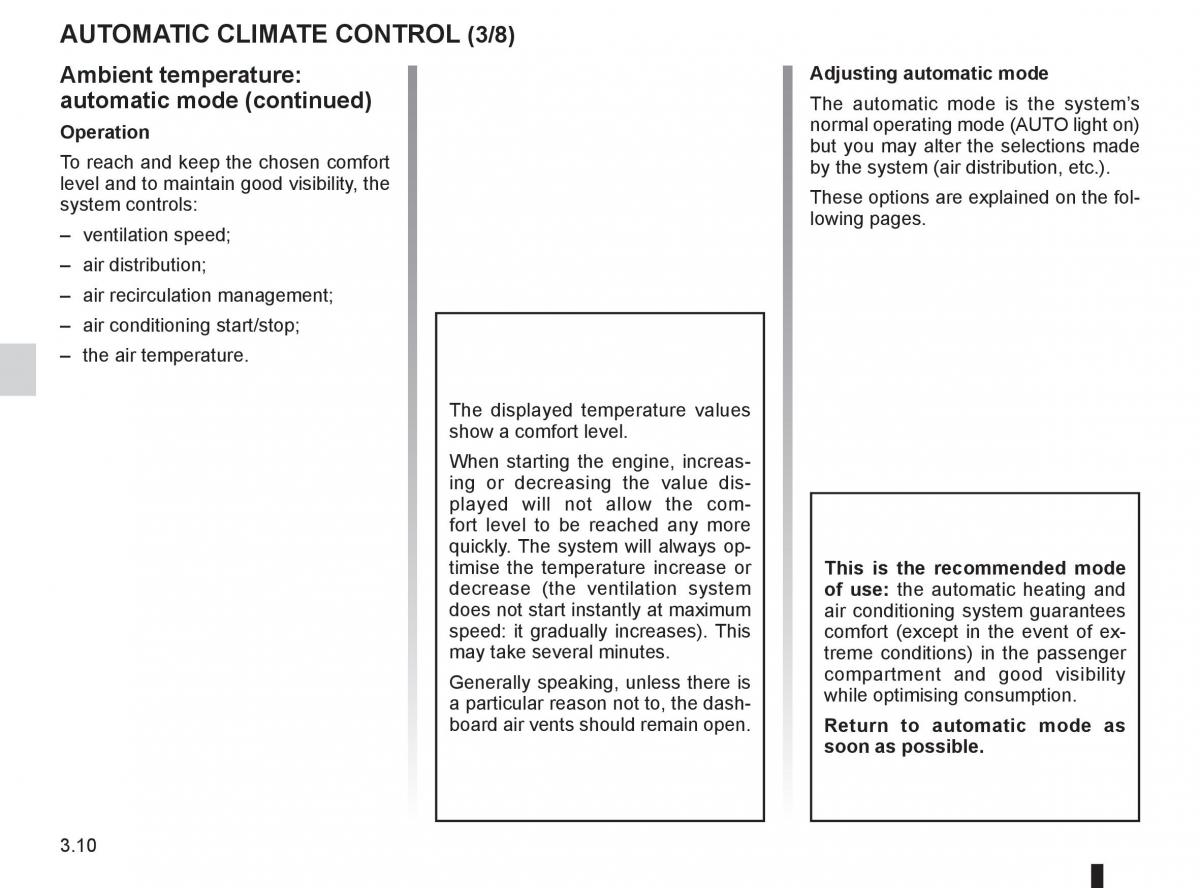 Renault Clio III 3 owners manual / page 140