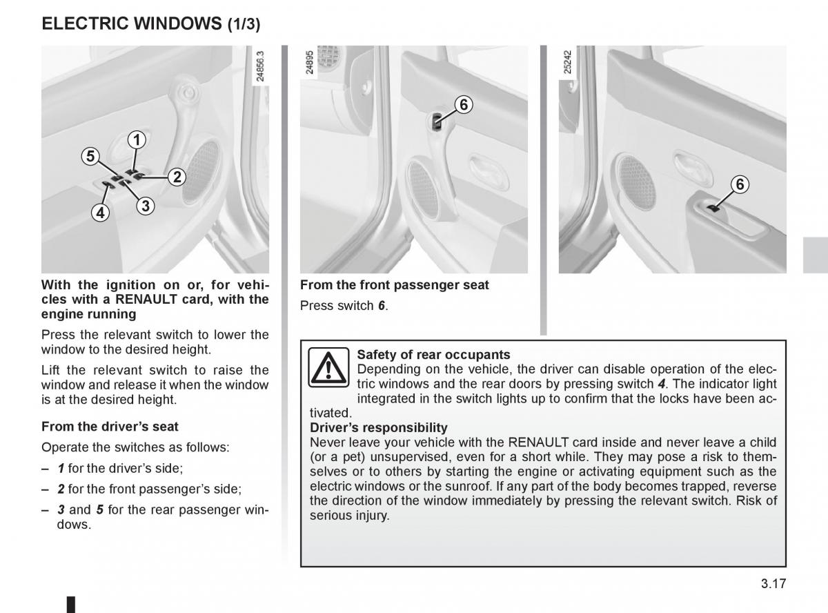 Renault Clio III 3 owners manual / page 147