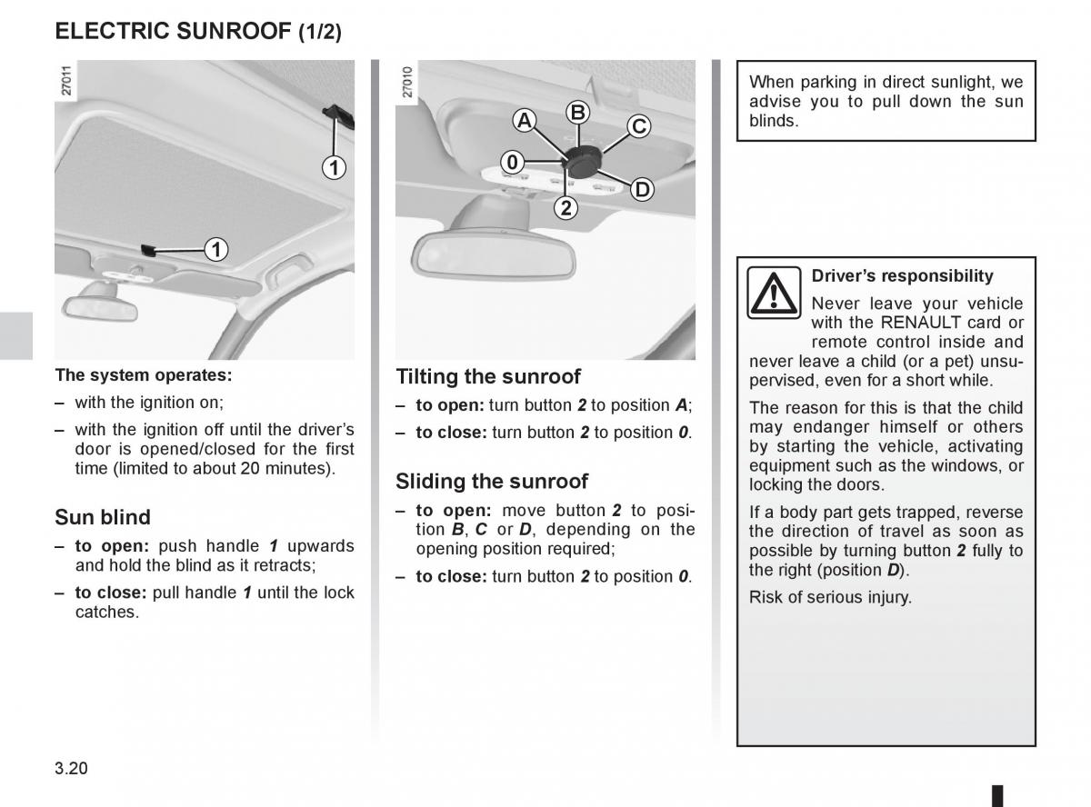 Renault Clio III 3 owners manual / page 150