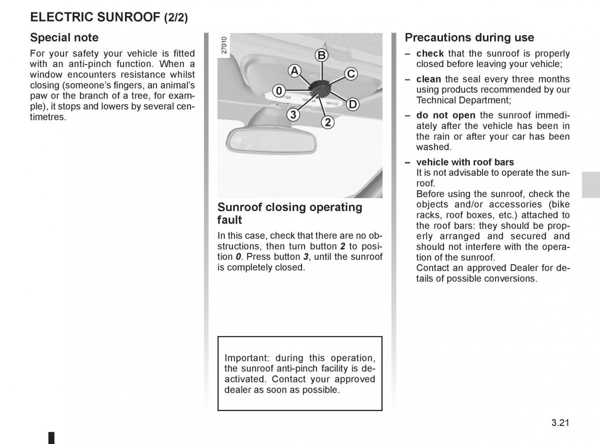 Renault Clio III 3 owners manual / page 151