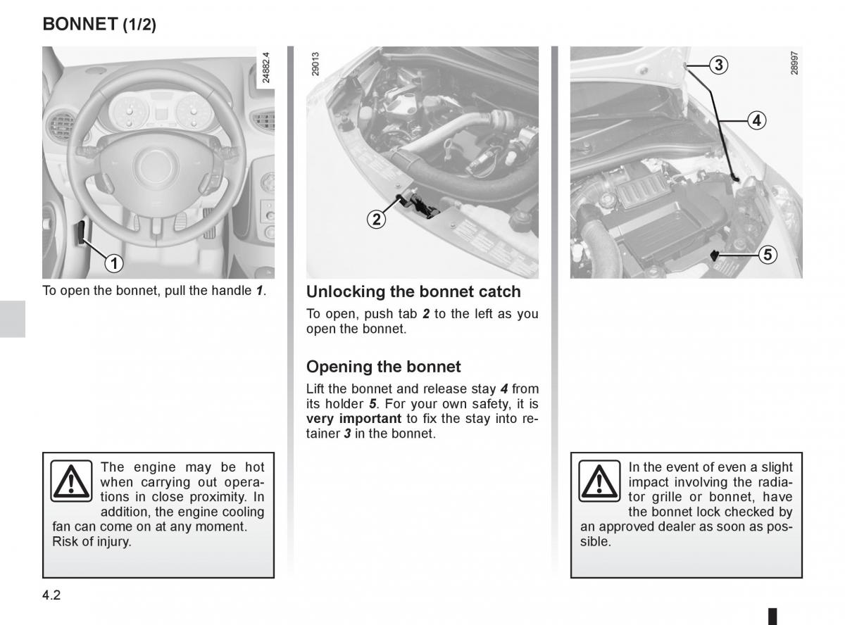 Renault Clio III 3 owners manual / page 174