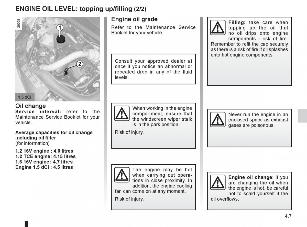 Renault Clio III 3 owners manual / page 179