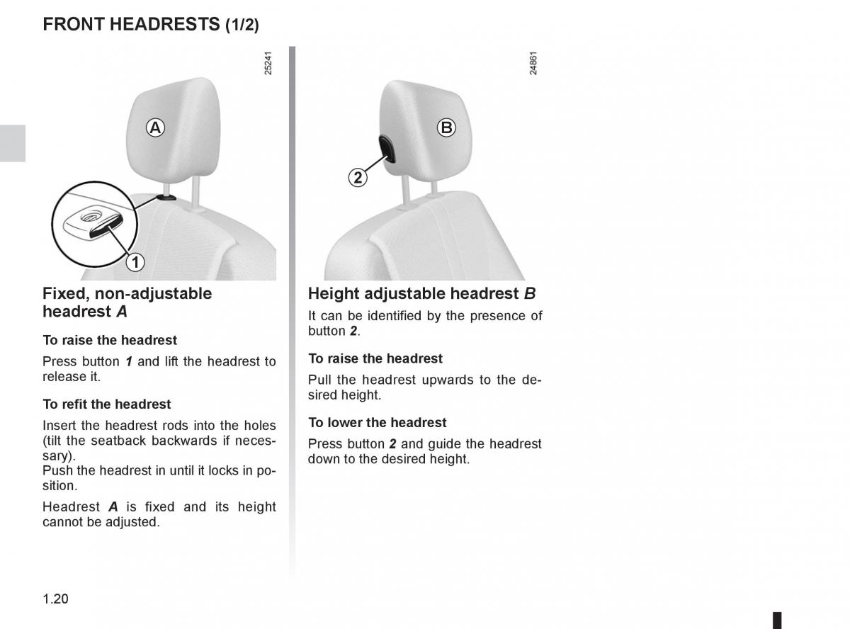 Renault Clio III 3 owners manual / page 26