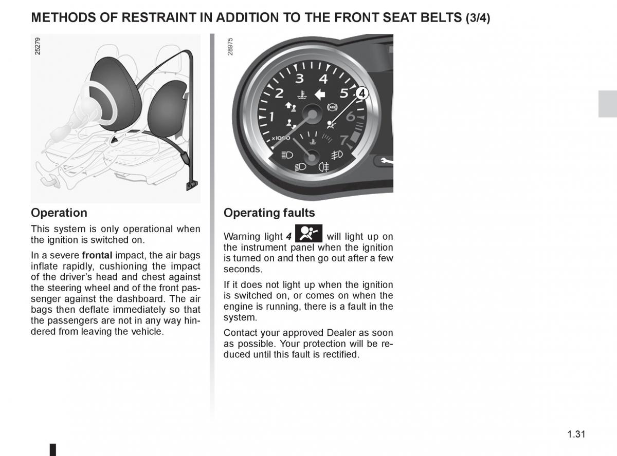 Renault Clio III 3 owners manual / page 37