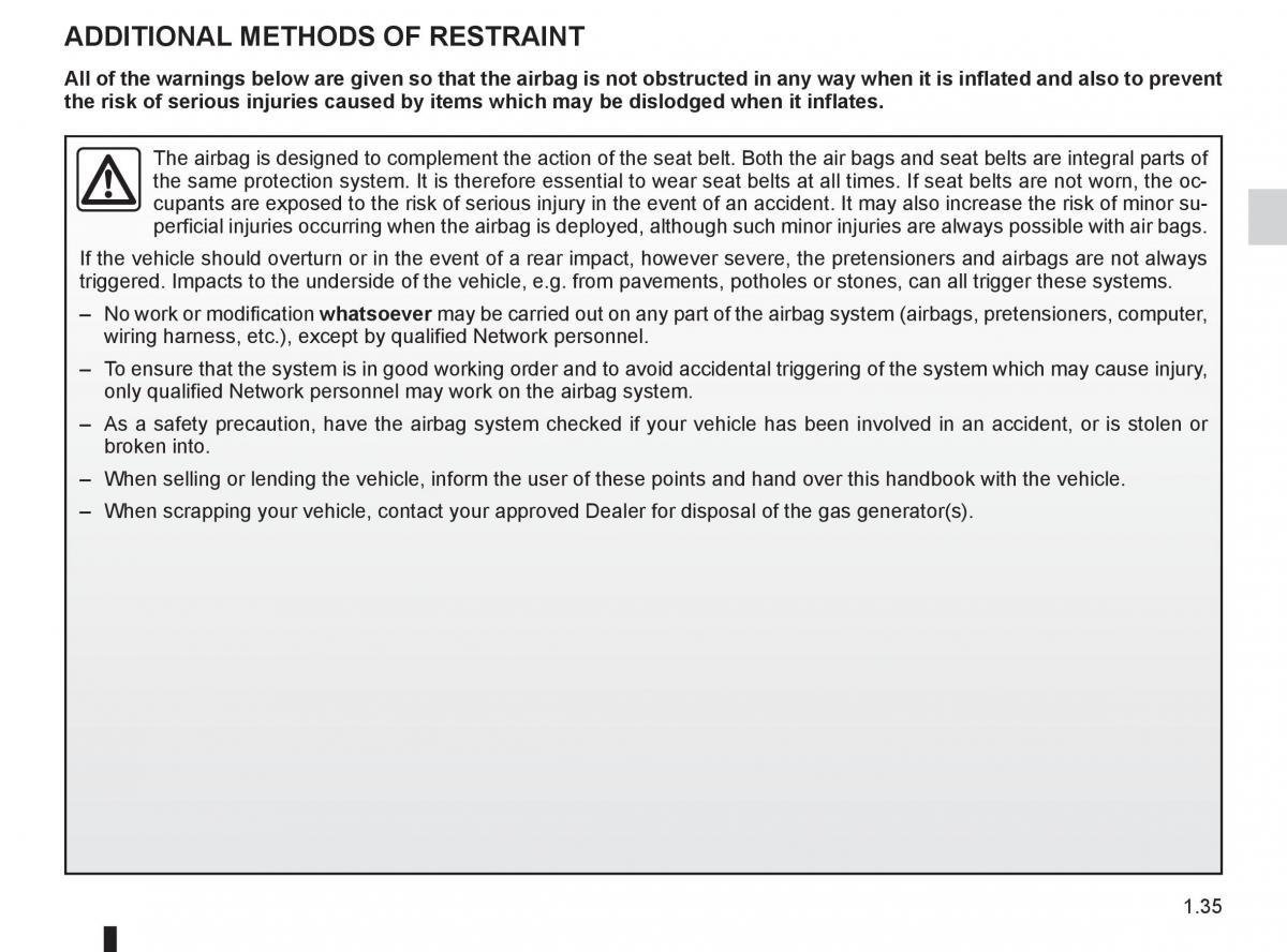 Renault Clio III 3 owners manual / page 41