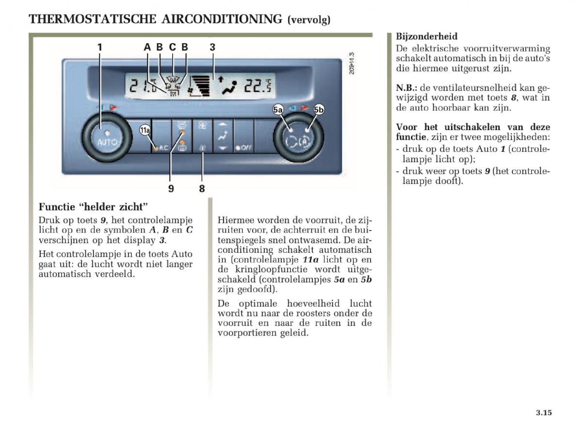 Renault Laguna II 2 handleiding / page 141