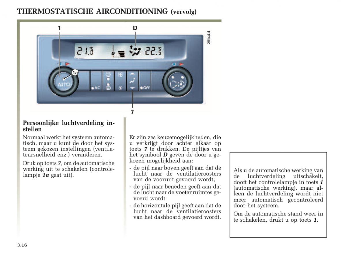 Renault Laguna II 2 handleiding / page 142