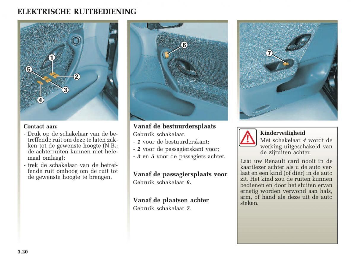 Renault Laguna II 2 handleiding / page 146