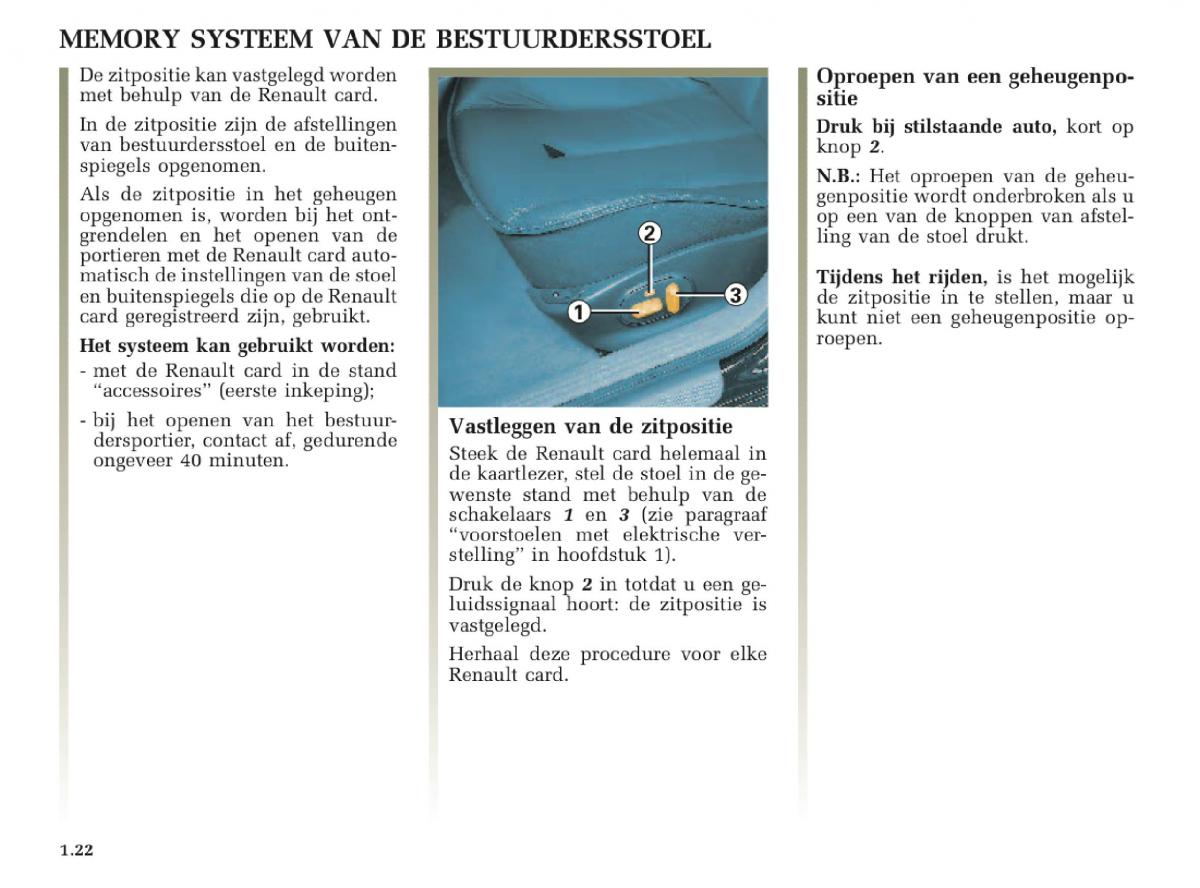 Renault Laguna II 2 handleiding / page 28