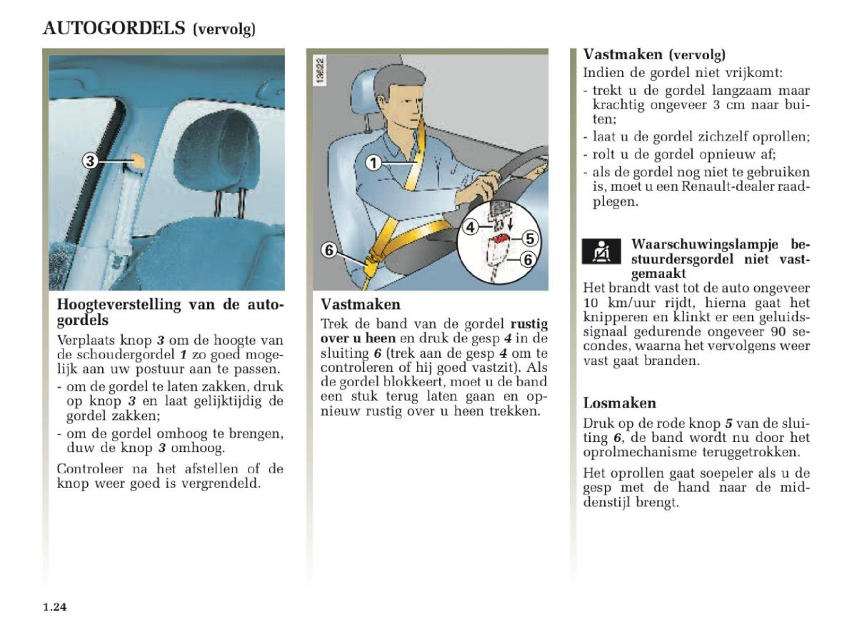 Renault Laguna II 2 handleiding / page 30