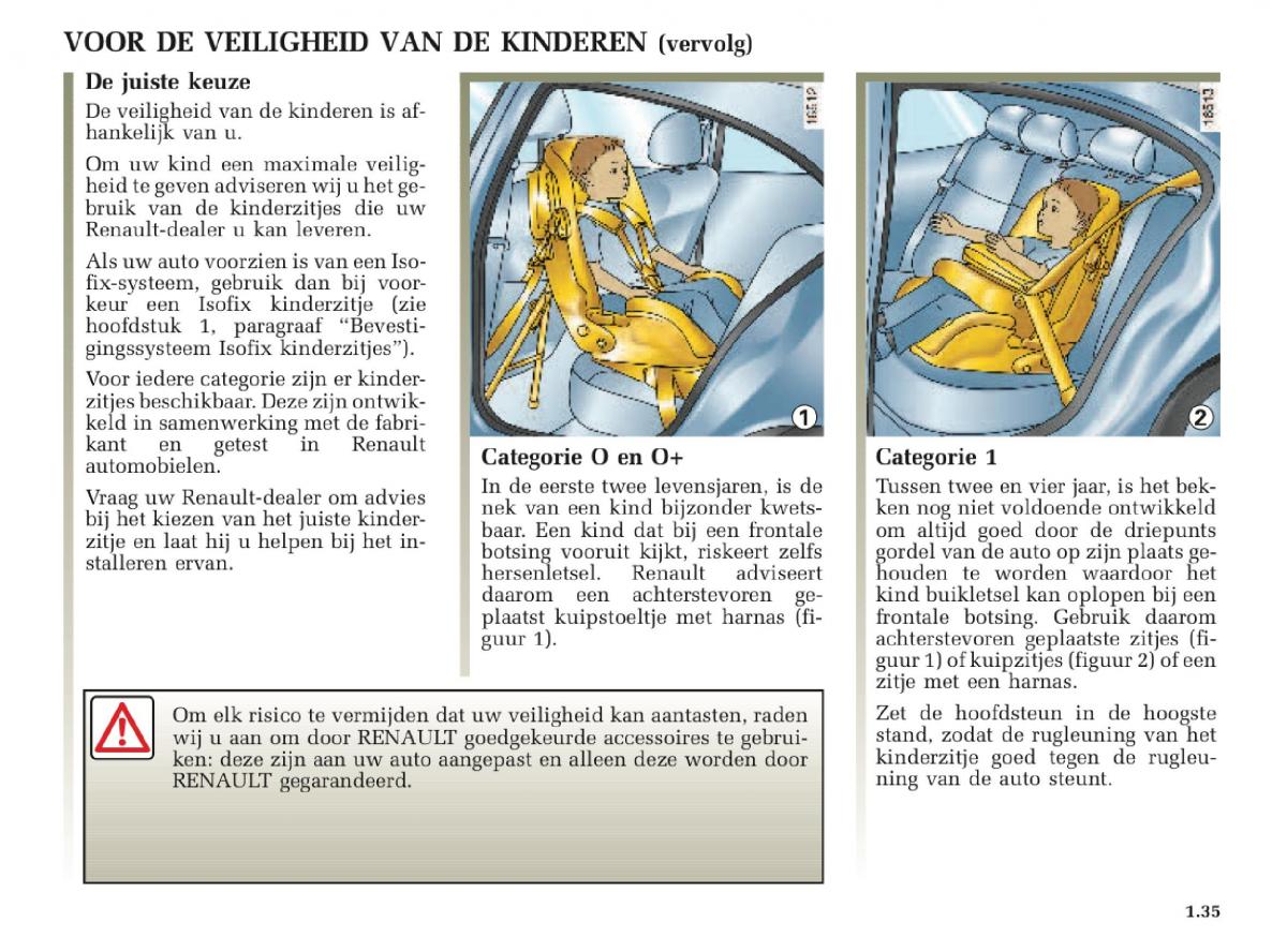 Renault Laguna II 2 handleiding / page 41