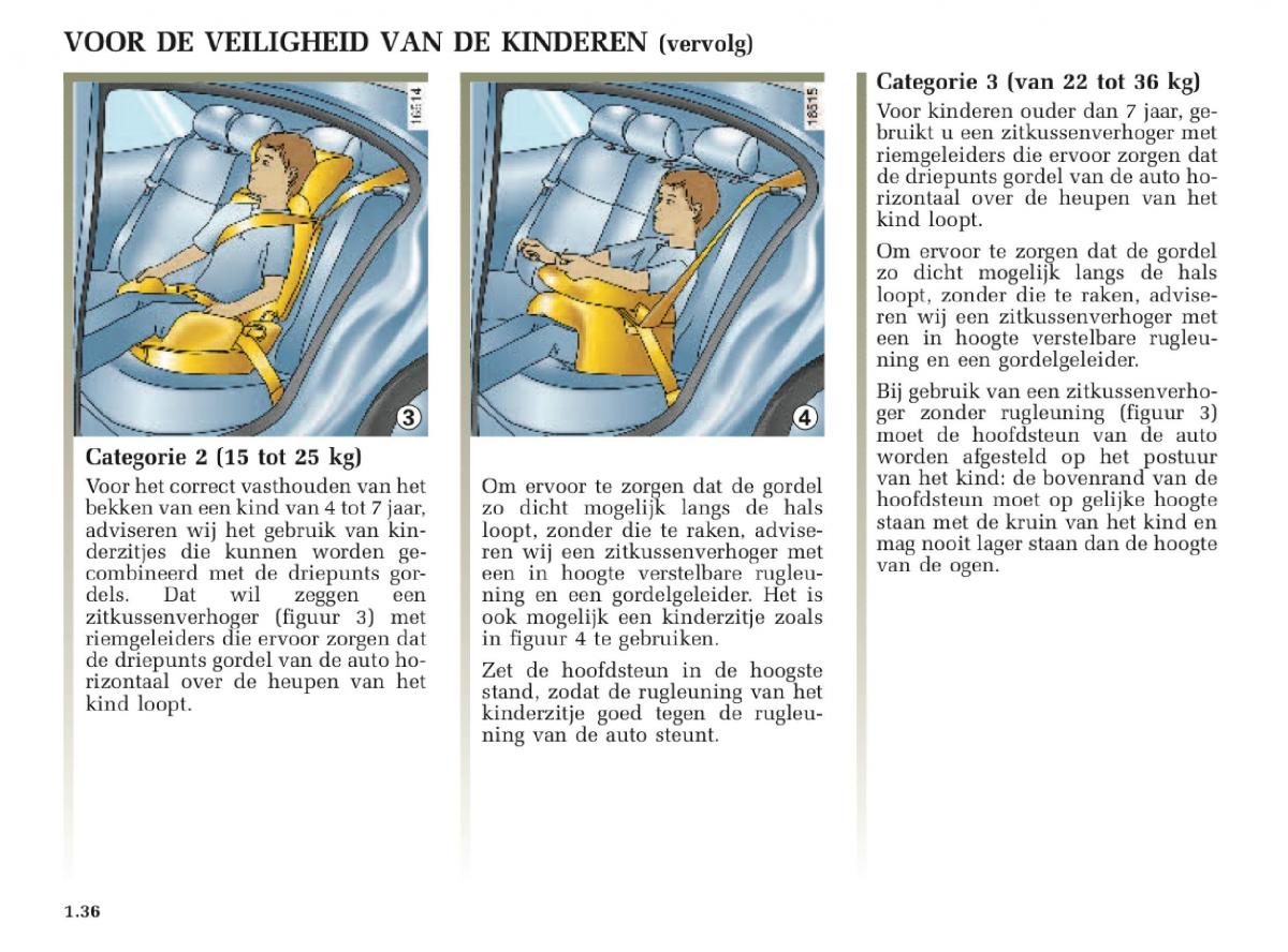 Renault Laguna II 2 handleiding / page 42