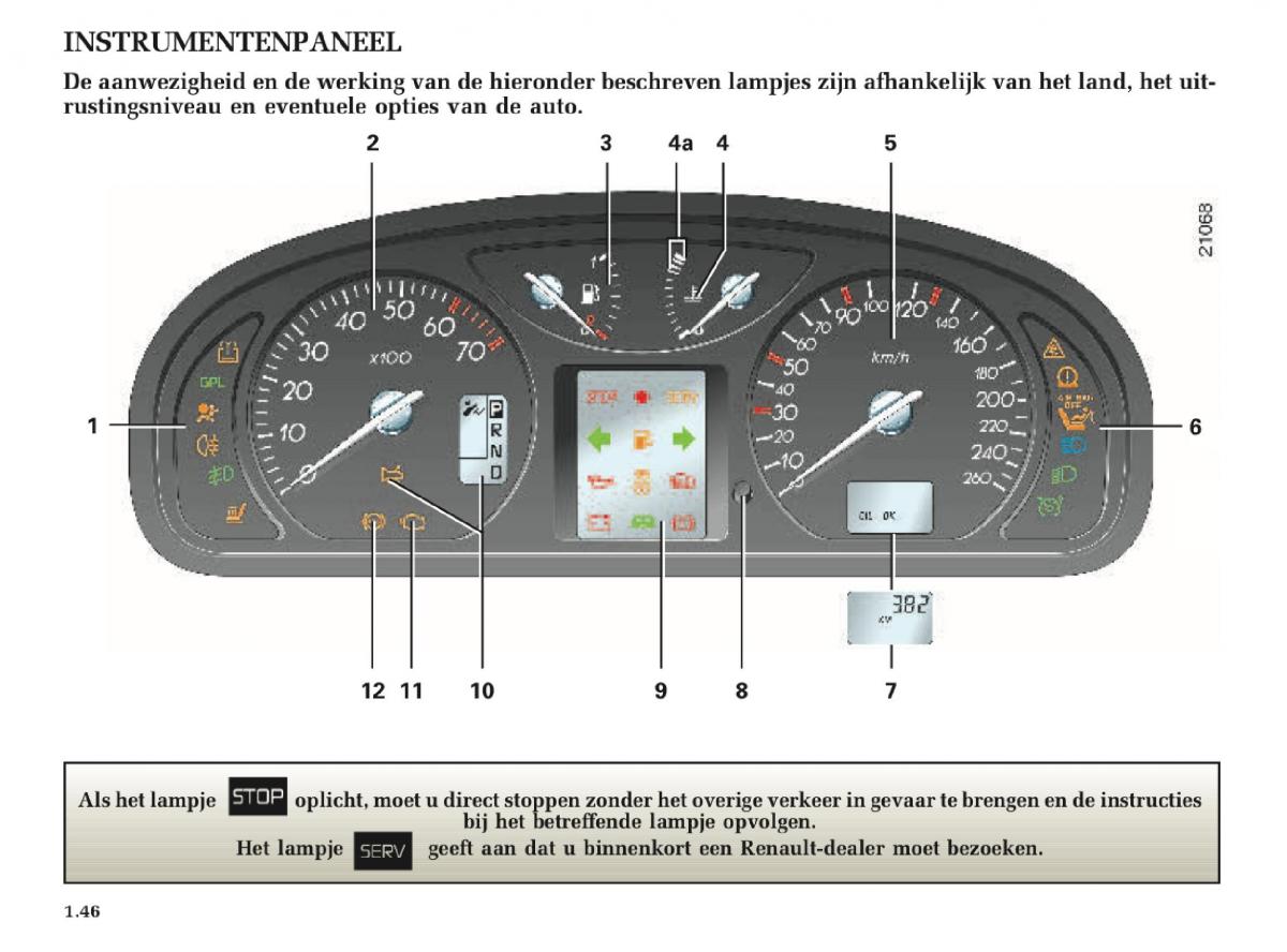 Renault Laguna II 2 handleiding / page 52