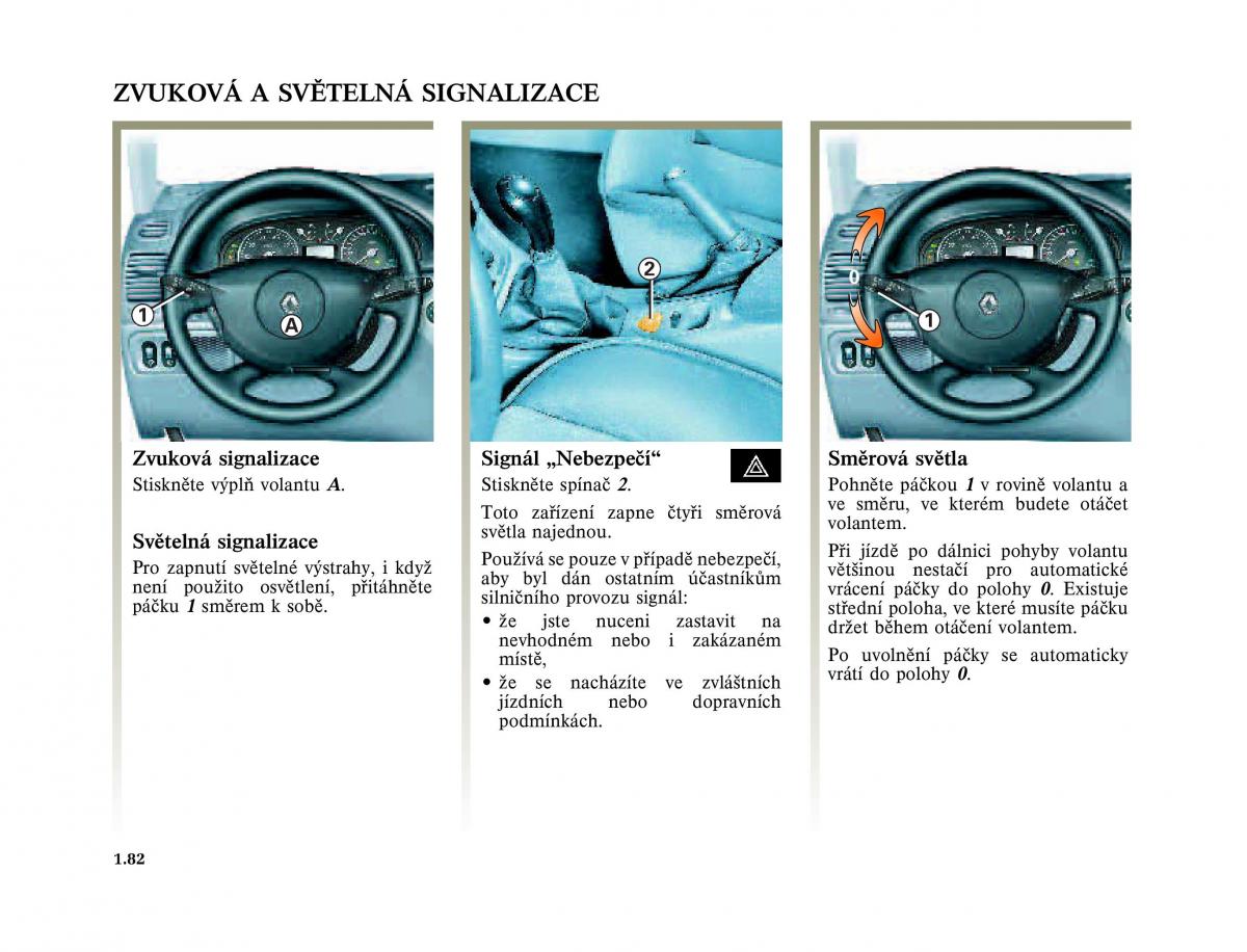 Renault Laguna II 2 navod k obsludze / page 90