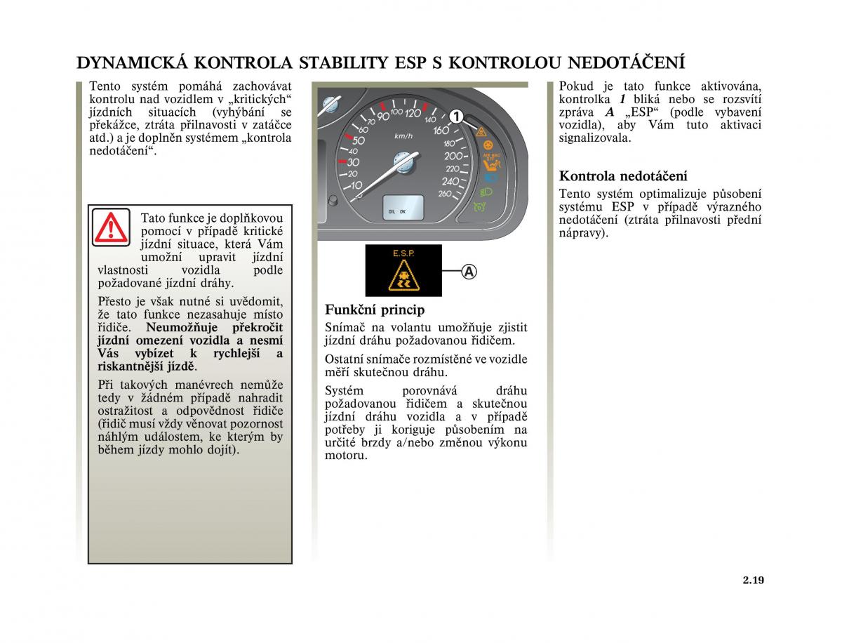 Renault Laguna II 2 navod k obsludze / page 119