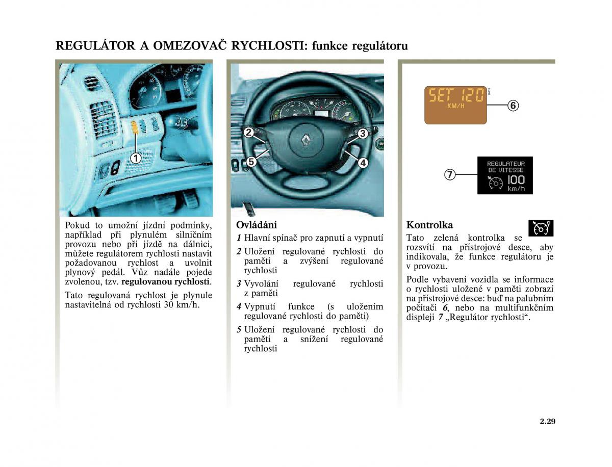 Renault Laguna II 2 navod k obsludze / page 129