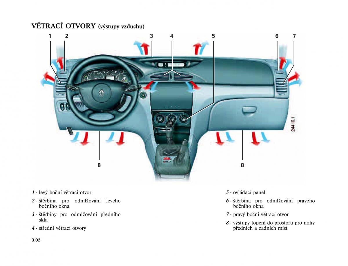 Renault Laguna II 2 navod k obsludze / page 138