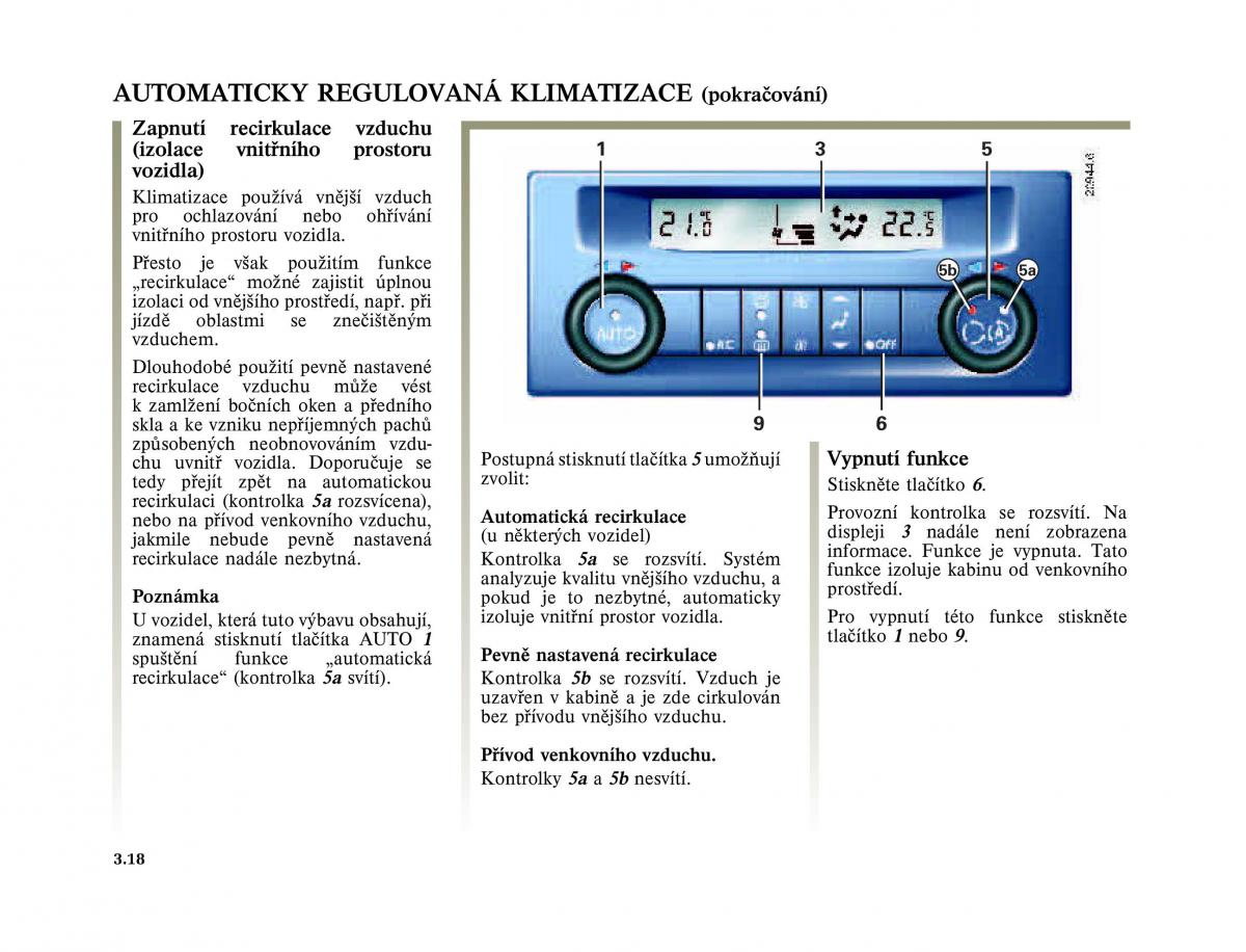 Renault Laguna II 2 navod k obsludze / page 154