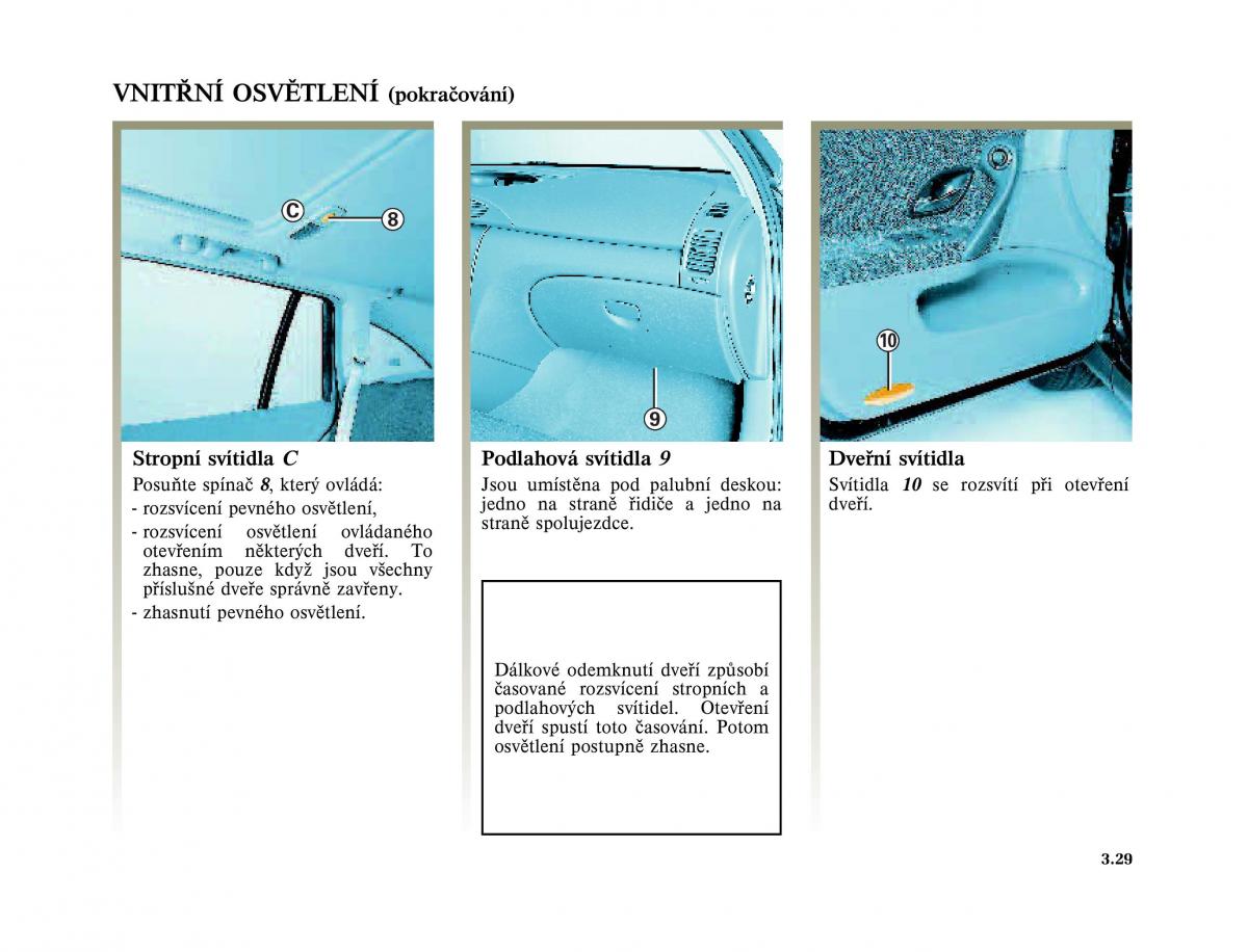 Renault Laguna II 2 navod k obsludze / page 165