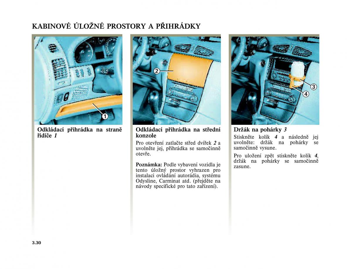 Renault Laguna II 2 navod k obsludze / page 166