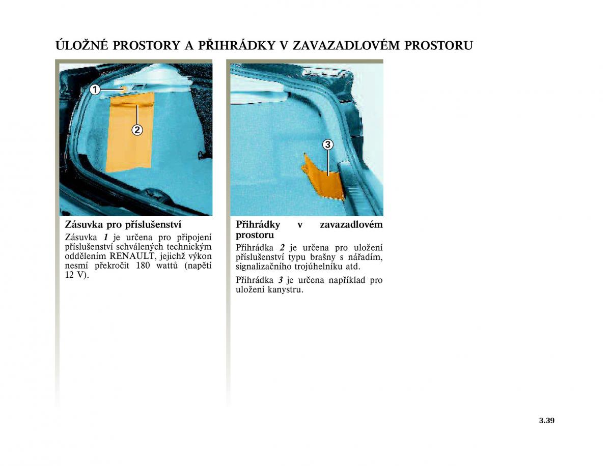 Renault Laguna II 2 navod k obsludze / page 175