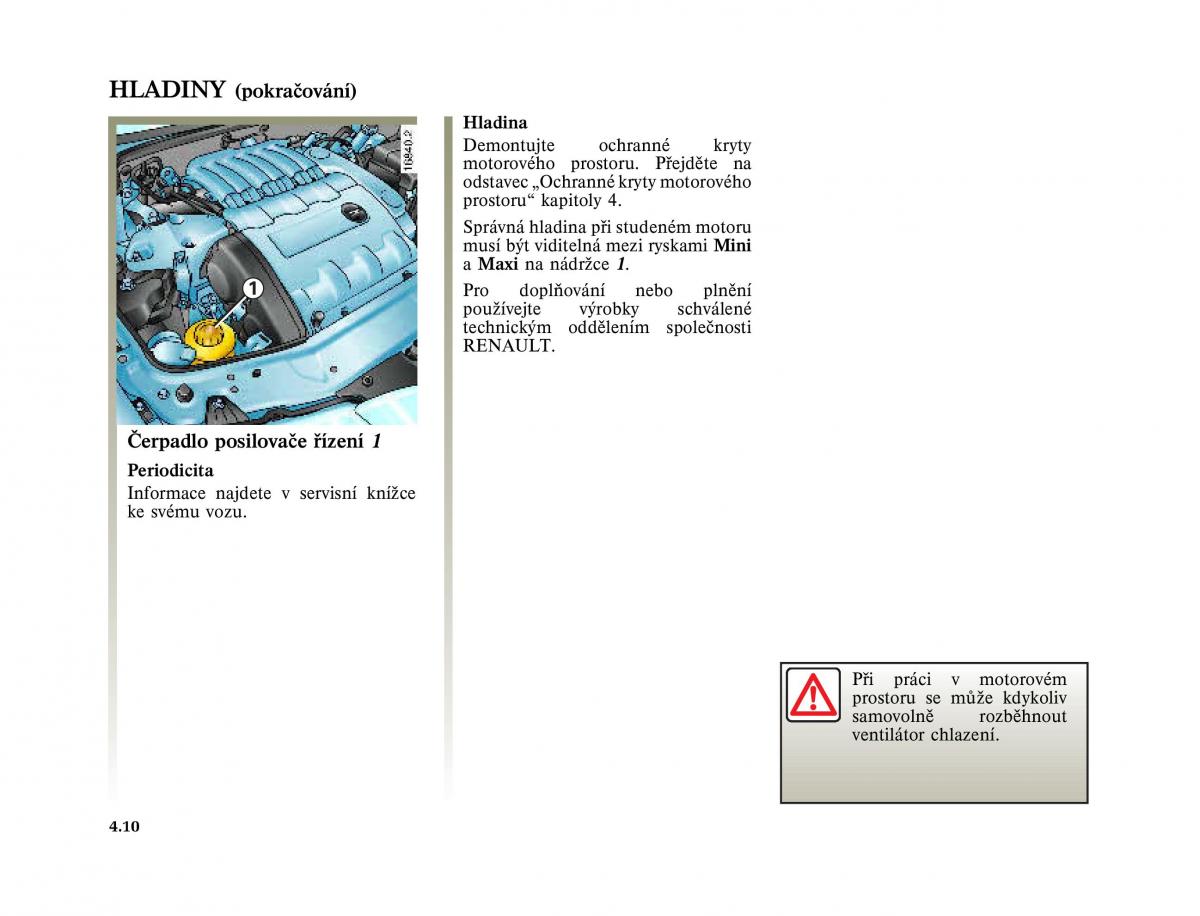 Renault Laguna II 2 navod k obsludze / page 186