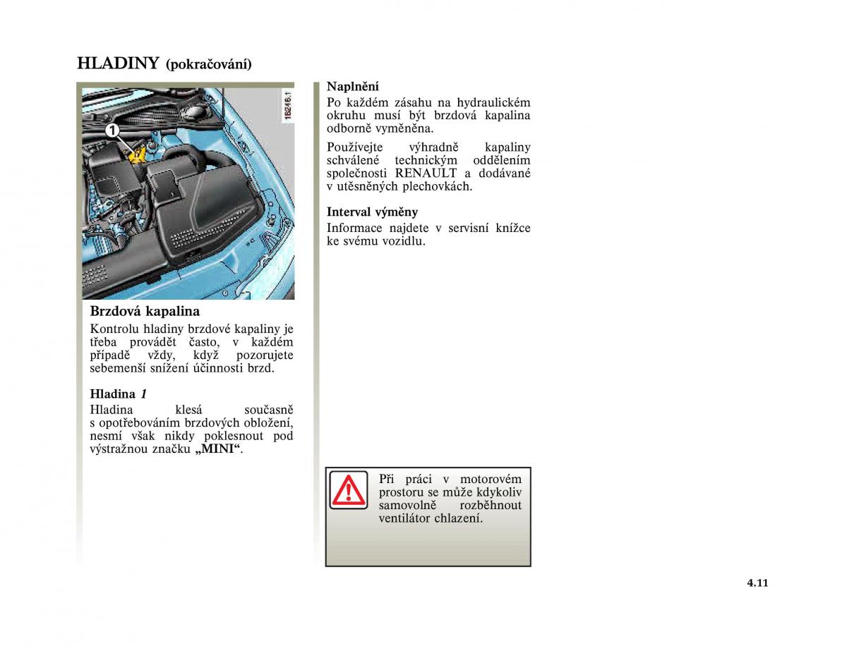 Renault Laguna II 2 navod k obsludze / page 187