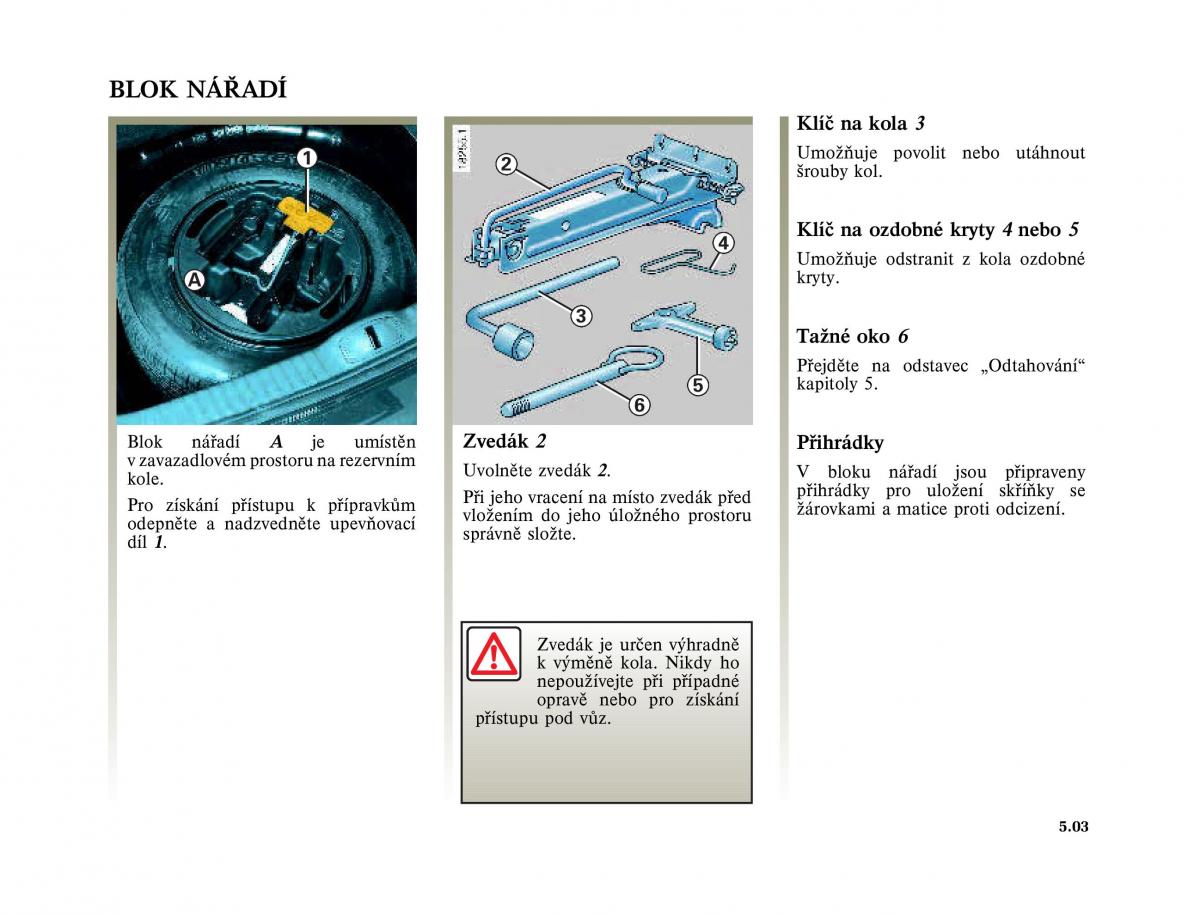 Renault Laguna II 2 navod k obsludze / page 195