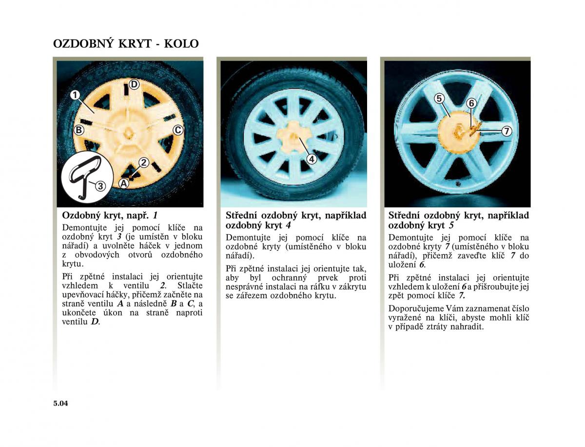 Renault Laguna II 2 navod k obsludze / page 196