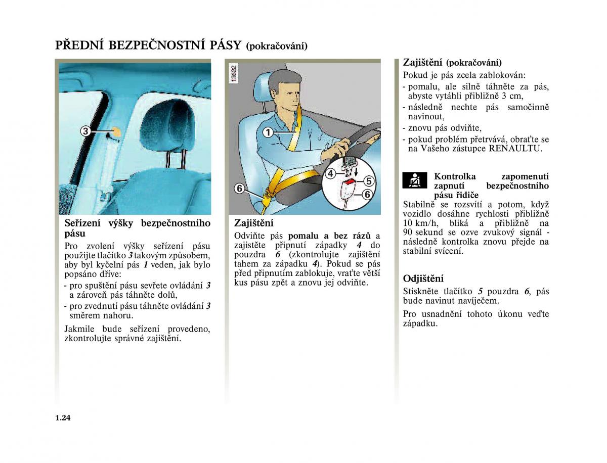 Renault Laguna II 2 navod k obsludze / page 32